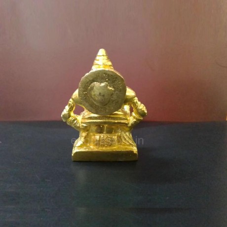 Ganesh God Brass Idol (3 Inches) Finest Quality